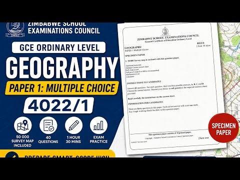 O Level Geography Paper 1 Specimen 4022/1 | Complete Questions & Answers | Exam Preparation 2026