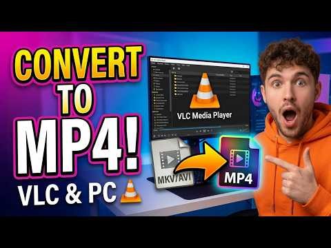 How to Convert MOV to MP4 Using VLC Media Player on PC