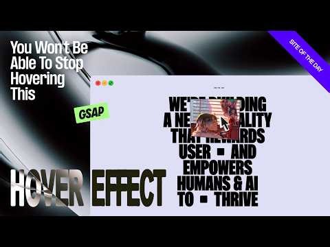 I Buried Images in My Text and This GSAP Hover Animation Digs Them Out