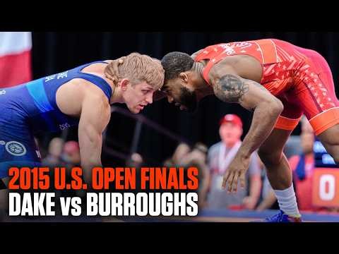 Jordan Burroughs vs Kyle Dake | 2017 U.S. Open Wrestling Championship Finals