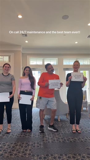 Ariza Corpus Christi on Instagram: "The best team ✔️ The best move in specials ✔️ Come tour Ariza Corpus and Ariza South with us and see all the community has to offer—you won’t be disappointed! 🤩🤭 #lovewhereyoulive #arizacorpuschristi #arizacorpussouth #lifeatariza #luxurylifestyle #corpuschristiapartments 🔑"