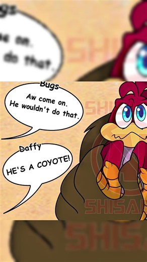 Wile E. Coyote Accidentally Became A Dad?! 🥺❤️ (Looney Tunes Comic Dub) #looneytunes #wileecoyote