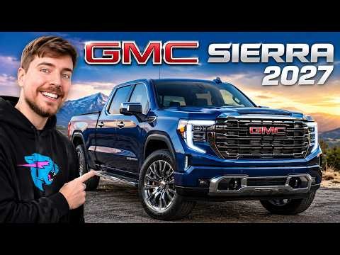 2027 GMC Sierra 1500 FIRST LOOK! All-New Design, Powerful V8 Engines & Towing Updates