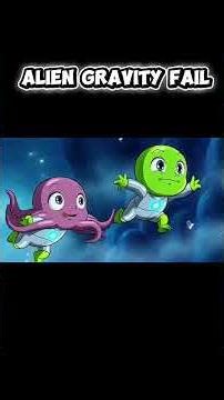 Zorp's Gravity Trick Goes HORRIBLY Wrong 😂 Epic Alien Fail Explosion!