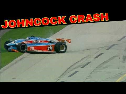 Gordon Johncock Crashes, Slides Into Pits (1984 Indianapolis 500)
