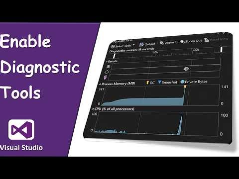 How to Enable and Show Diagnostic Tools in Visual Studio