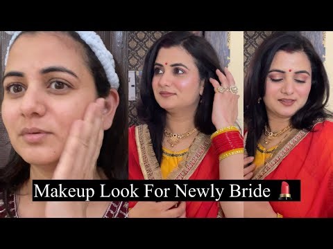 Learn Self Makeup In Minutes, Step By Step Makeup Tutorial For Beginners, Makeup For Newly Wed