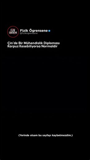 Fizik Öğrensene on Instagram: "Çin’de bazı mühendislik bölümleri, mezuniyet projesi olarak aşırı dayanımlı kompozit levhalar üretmeyi şart koşar. Fiberglas veya güçlendirilmiş polimer katmanları reçineyle birleştirilir, yüksek basınç ve ısıyla sıkıştırılır. Ortaya çıkan malzeme, döndürüldüğünde ahşabı temizce kesebilecek kadar sert ve dayanıklıdır. Bu proje, havacılık, rüzgar türbinleri ve zırh sistemlerinde kullanılan malzeme biliminin sınıfta değil, gerçek dünya performansıyla öğretildiğini gö
