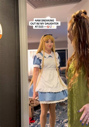 D23 4AM Sneaking Out with My 16-Year-Old Daughter — Day 1 Peek