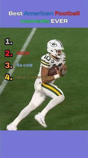 Most Legendary American Football Moments 🏈🔥