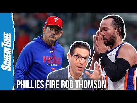 Reaction to the Phillies Firing Rob Thomson | Schein Time
