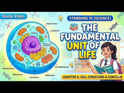 The Fundamental Unit of Life Class 9 Science Chapter 5 | Full Animated Explanation