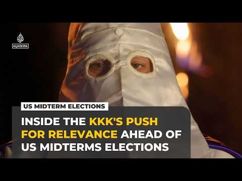 Ku Klux Klan leader claims support is rising ahead of US midterm elections