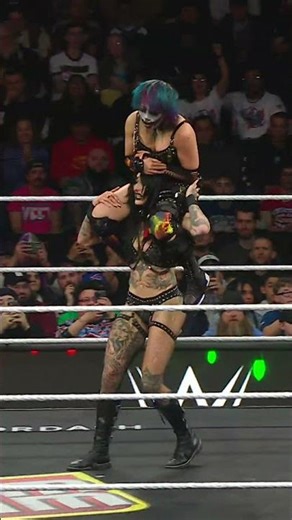 Mami’s a force of nature 😈💪 #WWERaw