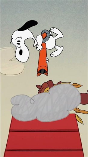 Snoopy's Leaf Blower! | Apple TV #shorts