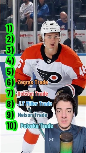 The Top 10 NHL Trades Of 2025