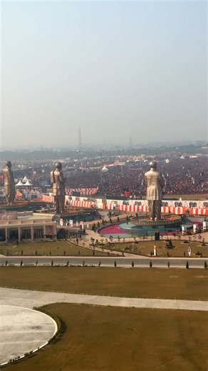 In Lucknow earlier today, for the inauguration of Rashtriya Prerna Sthal! | Narendra Modi