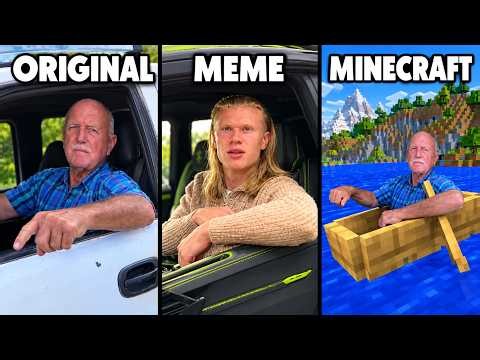 Hit The Road Dude its A State Property | Original vs Meme vs Minecraft