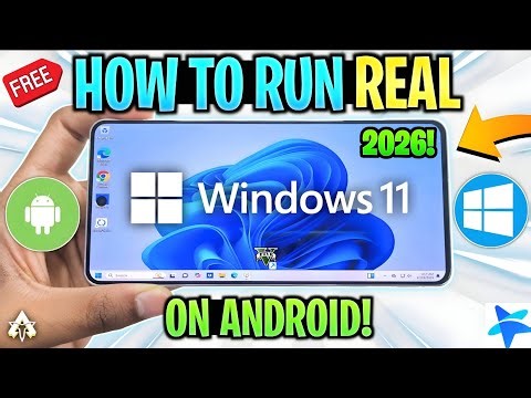 HOW TO RUN WINDOWS 11 ON ANDROID IN 2026 (REAL)