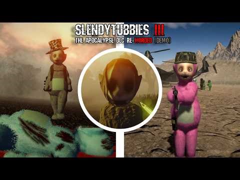 Slendytubbies 3 The Apocalypse DLC Re-Worked (Demo) | Full Gameplay PT-BR