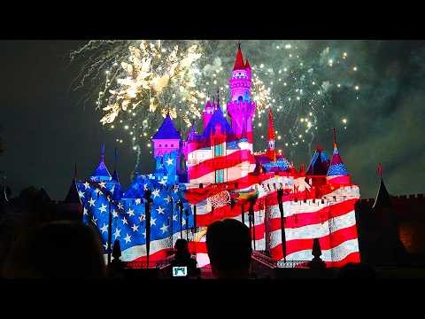 Disneyland 4th of July Fireworks - Disney's Celebrate America 2026 Full Show in California [4K]