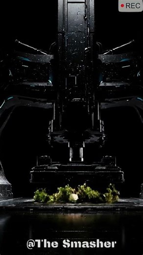 Giant Smasher vs Tree: Who Wins? #satisfying #destruction