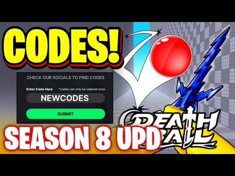 *NEW* ALL WORKING RANKED SEASON 8 UPDATE CODES FOR DEATH BALL IN 2026! ROBLOX DEATH BALL CODES
