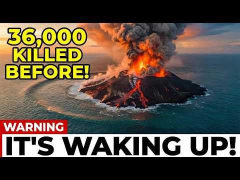 Krakatau Volcano KILLED 36,000 People and It’s Waking Up Again