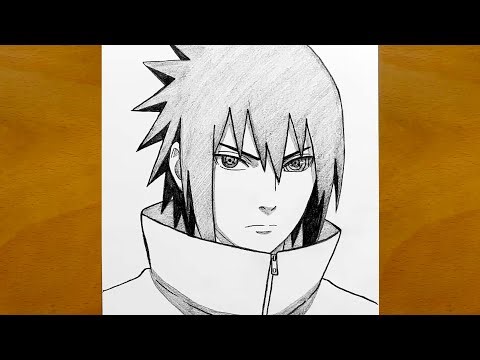 Draw Sasuke Uchiha Like a Pro | Naruto Anime Sketch Tutorial