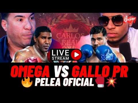 "EN DIRECTO" OMEGA EL FUERTE (RD) vs GALLO THE PRODUCER (PR) / CRISTIAN CASABLANCA vs CRAZY DESING