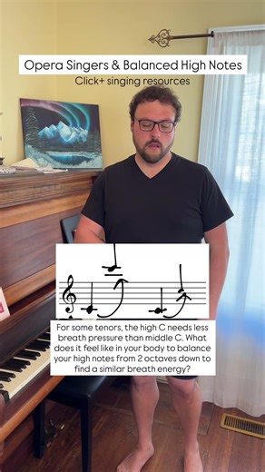 Opera Singers & Balancing High Notes #operasinger #voicelessons