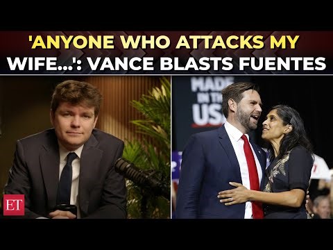 ‘Go & eat sh*t!’: JD Vance explodes at far-right activist Nick Fuentes over racist slur against Usha