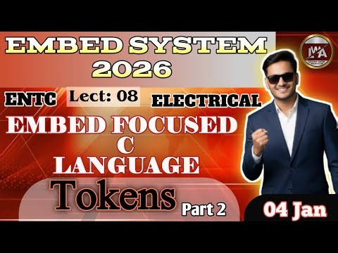 C Language Lecture 08 | Tokens In C | Separator and Literal in c | #clanguage #cprogramming