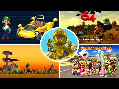 What Happens When You Get 100% Completion in Mario Kart Games? (1992 - 2026)