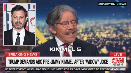 It’s unexpected, but Geraldo Rivera has been on a generational run with liberal takedowns lately.Tonight, he SMACKED DOWN Jimmy Kimmel right to the faces of the Democrats on the CNN panel.RIVERA: “Kimmel’s problem is he’s not very funny.”“The morning of Charlie Kirk’s death, or the night after, he revealed his true gutter instinct when it comes to Trump.”“He hates Trump so much, Kimmel, that he could use that platform…with Charlie Kirk’s death, his murder on live television...”“That body was sti