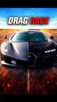 Fastest Koenigsegg v Fastest Bugatti: DRAG RACE