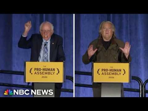 Bernie Sanders and Steve Bannon call for more AI regulation