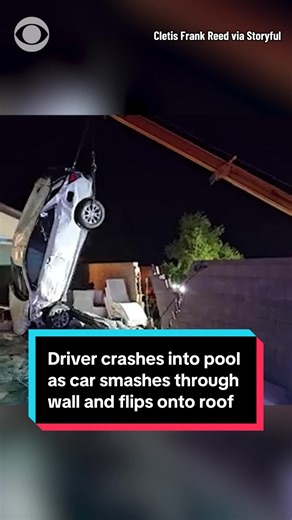 A driver was ejected through a car window and landed in a swimming pool after the vehicle crashed in Laughlin, Nevada. The car flipped several times after striking a boundary wall at the edge of a homeowner’s property. According to reports, the driver was allegedly speeding moments before failing to stop and slamming into and through the concrete wall. Authorities removed the car from the property a couple of hours after the crash and the homeowner estimates the repairs will cost almost $300,000