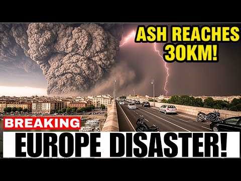 Campi Flegrei ASH COLUMN Hits 30KM — Europe's Skies SHUT DOWN as Cloud SPREADS 3,000KM!