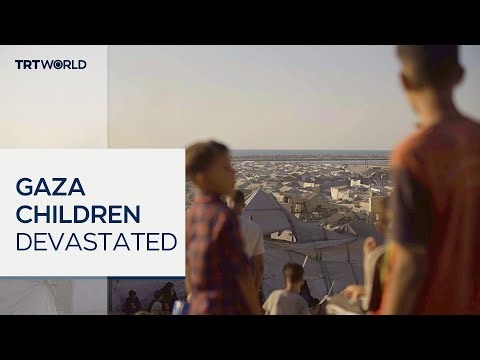 Unicef warns Gaza children trapped in devastation