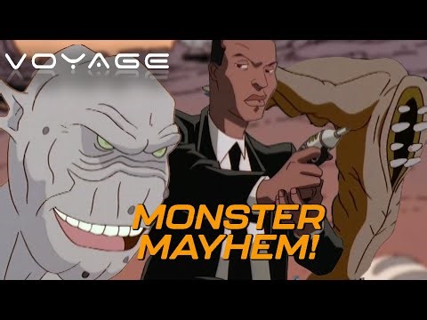 Gnarliest Alien Fights | MIB Series | Compilation | Voyage