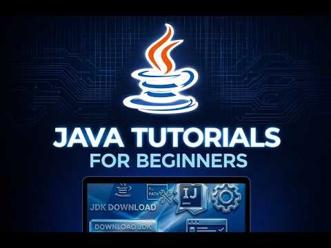 "How to Install Java JDK + IntelliJ IDEA "| First Java Program | Java Course for Beginners .🔥