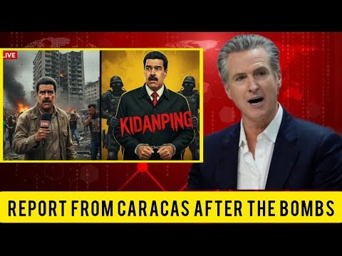 Report from Caracas After the Bombs: Venezuelans Denounce Maduro’s ‘Kidnapping
