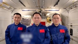Shenzhou-21 crew sends blessings on China's Space Day