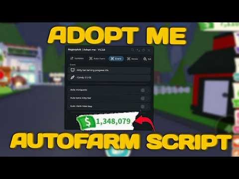 Adopt Me Hack Script 2026: Auto Level Up & Pet Farm (Roblox PC) Undetected GUI
