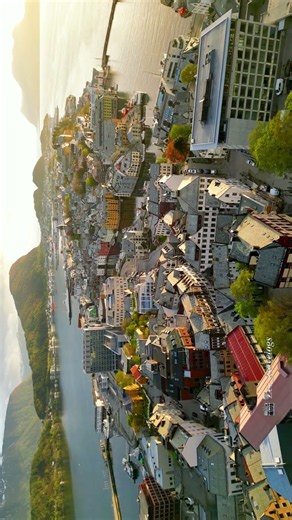 HIDDEN GEM OF NORWAY ALESUND #ålesund #norway #norge #geiranger #viral #DJI #dronevideo