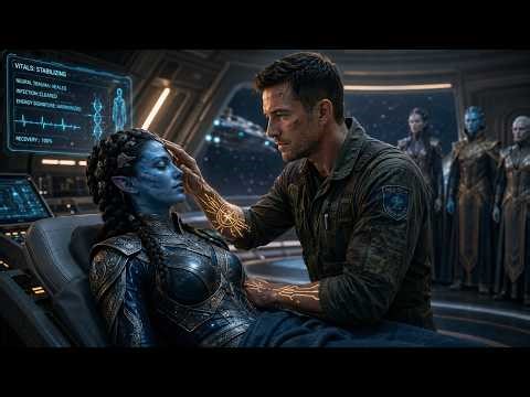The Human Healed the Alien Woman — The Sacred Mark Appeared on His Skin