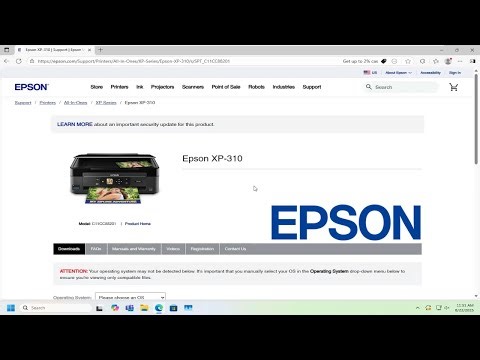 How To Install and Setup Epson Expression Home XP-310 Printer [Guide]