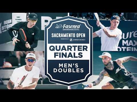 Klinger/Johnson v Freeman/McGuffin at the Fasenra Sacramento Open