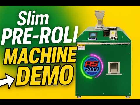 RS 2000 Automated Pre Roll System | Precision 0.5g Slims at Scale